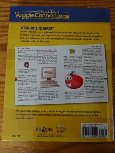 Veggie Tales Bible Dictionary VeggieConnections Book - Bild 2 von 3