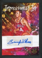 2020-21 LENNY WILKENS 01/99 AUTO PANINI COURT KINGS IMPRESSIONIST INK AUTOGRAPHS