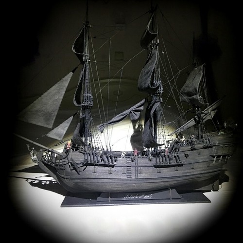 Holzmodellschiff Maßstab1:50 Replik Schiff Modell Segelboot Dekoration DIY Model - Bild 3 von 9