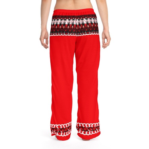 Women's Pajama Pants (AOP) - Picture 12 of 13