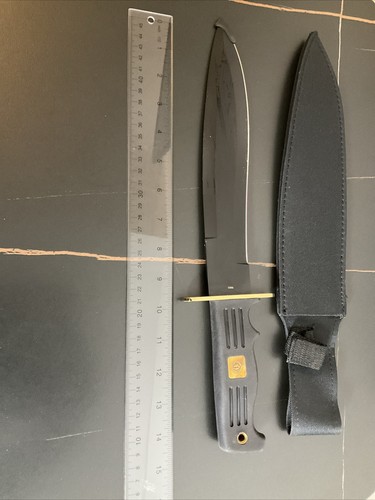 FROST CUTLERY - QUICKSILVER  BOWIE KNIFE with SHEATH - Picture 7 of 8