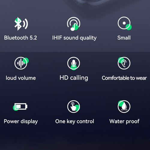 TWS Auriculares Bluetooth 5.2 Para Xiaomi Auriculares In-Ear Auriculares Inalámbricos Inalámbricos - Imagen 23 de 24