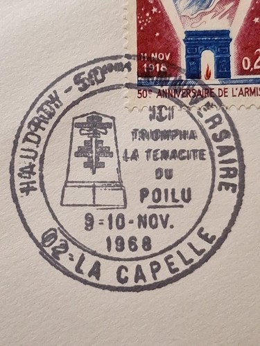 France First Day Cover: 50th Anniversary of Armistice on Western Front - Picture 4 of 5