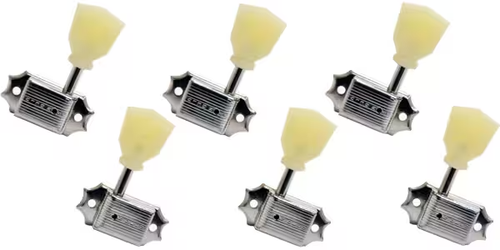 Gibson PMMH-040 Tuner Set Guitar pegs 3 to 3 vintage pearl buttons Genuine New - Picture 2 of 5