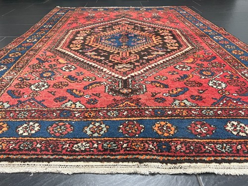 Wunderschöner Handgeknüpfter Orientteppich Malayer 195x140 cm carpet rug - Bild 2 von 20