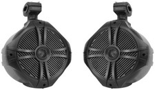  2 Rockville RWB90B 8" 300 Watt 360  Swivel Tower Speakers for Honda Pioneer