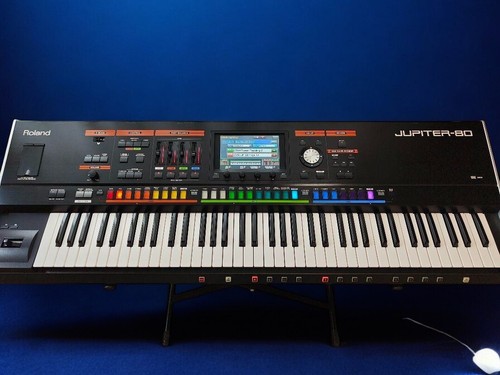 Roland Jupiter-80 Super Jupiter Keyboard Synthesizer Jupiter80 getestet/funktionstüchtig - Bild 1 von 8