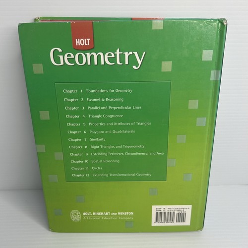 Holt Geometry: Student Edition 2007 - Hardcover - Bild 2 von 12