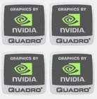 Nvidia Quadro Workstation Graphics Card Sticker Professional 22mm x 17mm QTY 1