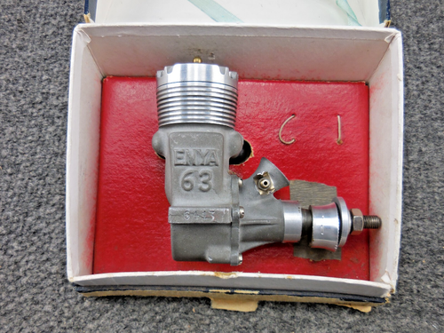 Vintage ENYA Metal Products 63 Typhoon RC Remote Control Gas Engine