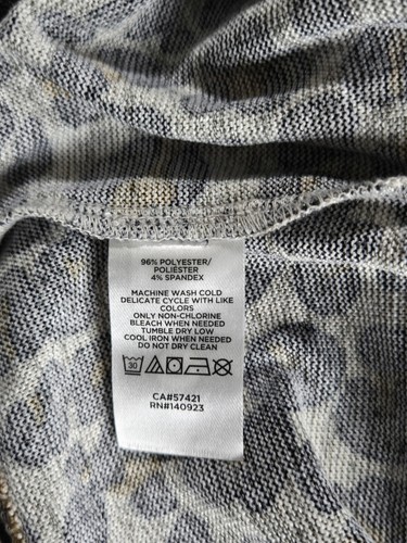 NEU LOFT schulterfreies Strickoberteil Pullover mit Animalprint Größe S - Bild 7 von 7