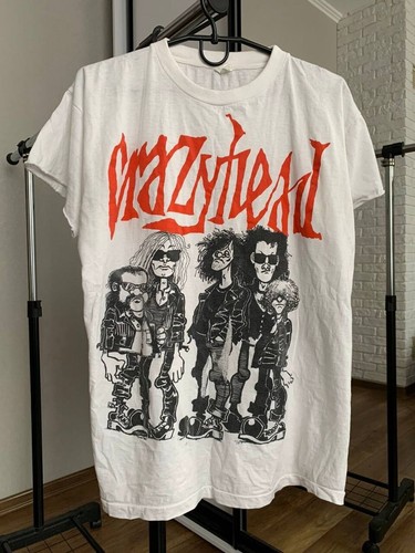 Crazyhead Vintage Garage Band Rock T-Shirt Tee 80er 90er selten Deadstock - Bild 1 von 11