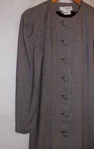 Vestido Neimen Marcus Botón Diseño Lazo Frontal Talla 6 Vintage - Imagen 8 de 10