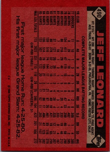 1986 TOPPS Baseball COMPLETE Your SET Cards 401-600 Buy 2 Get 2 FREE 1986 Topps - Picture 143 of 327