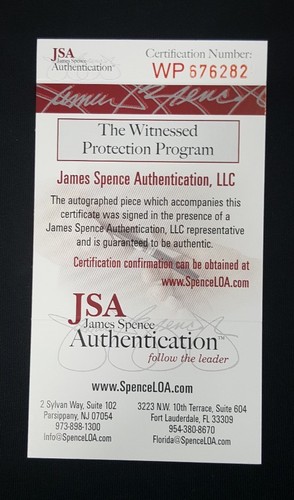 Francisco Mejia signierter MLB DEBÜT 9-1-17 OML Baseball mit JSA Witness COA - Bild 3 von 3