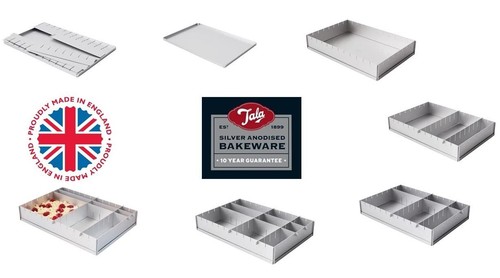 Moule à Gâteau en Aluminium Anodisé 10A21462 Argent Métallique 30 cm x 20 cm ... - Foto 4 di 9
