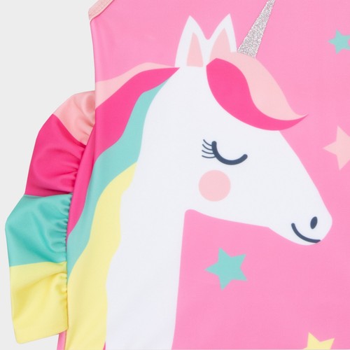 Harry Bear Girls Swimsuit | 3D Unicorn Swimsuit For Girls | Girls Swimwear - Picture 7 of 11