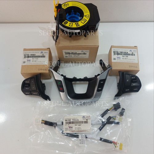 DHL Free KIA 12~15 Rio Rio5 Cruise , Audio Switch + 14Ch Clock Spring 5EA SET - Picture 2 of 9