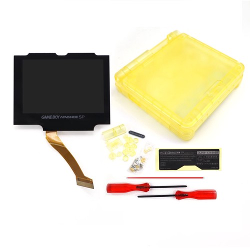 V5 Drop In 3.0 Inch Pre-Laminated 720x480 Pixel IPS LCD+Clear Shell For GBA SP - Picture 66 of 66