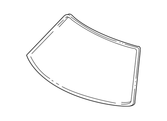 HONDA ACURA GENUINE OEM NSX Front Rubber B Windshield ☆ 73125-SL0