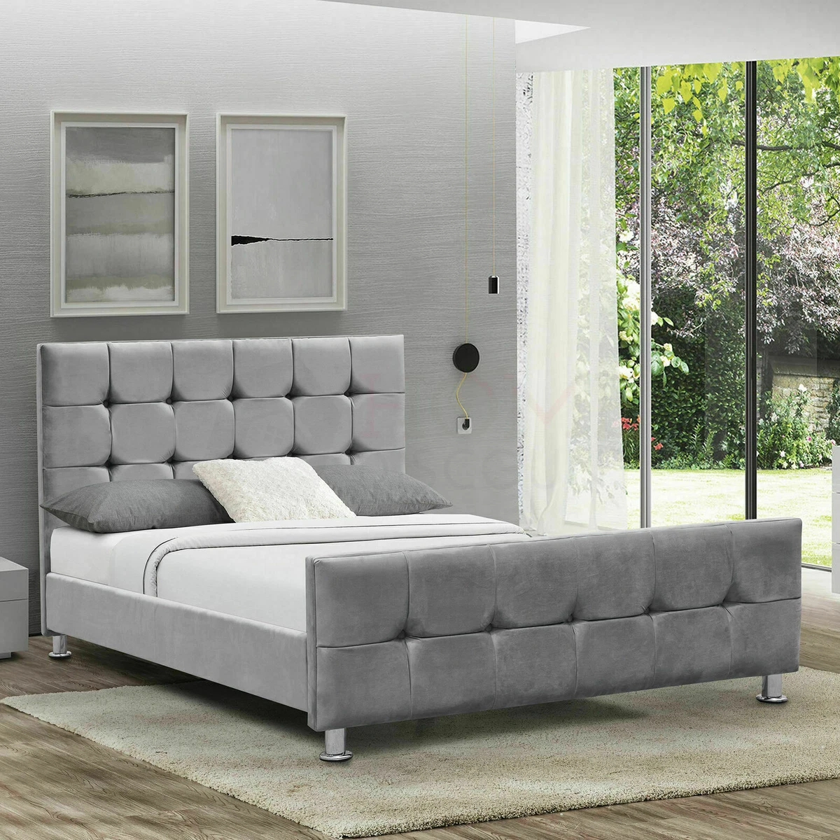 Modern bed frames for sale deals