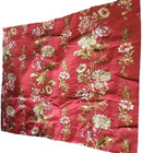 Martha Stewart Everyday Red Brown Yellow White Floral Standard Sham 26x32in NOS