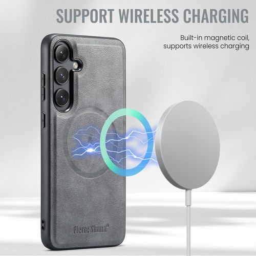 For Samsung S25 S24 S23 Detachable Magnetic Case with RFID Blocking Card Holder - Bild 30 von 43