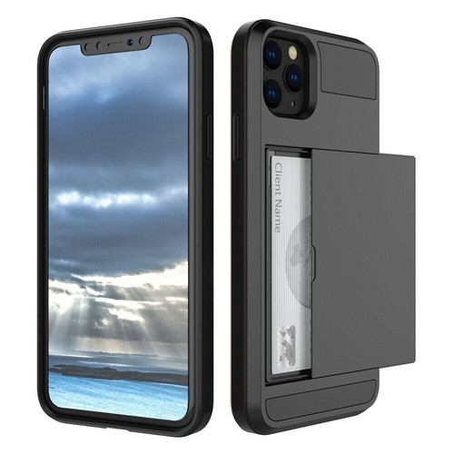 For iPhone 16 15 14 13 12 11 Pro Max Slide Wallet Case with Card Holder Cover - 第 16/44 張圖片