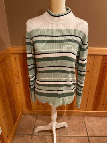 Polaire à Carreaux Vintage Jennifer Moore Pour Femme – Taille M, Couleur Multicolore, En Polaire