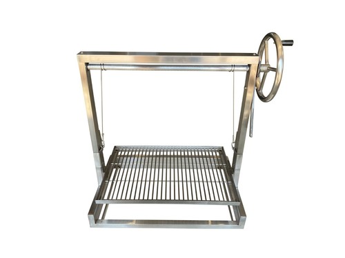 Santa Maria Brick BBQ DIY Cooking Grill Argentinian Adjustable Heights - Picture 3 of 10