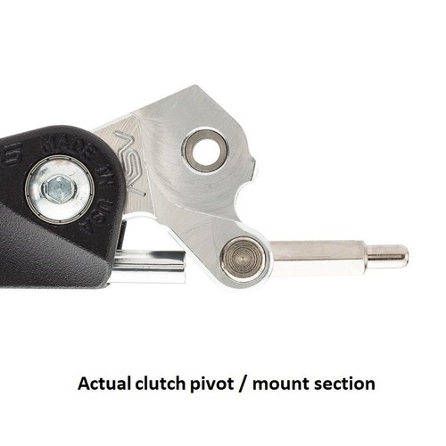 ASV F4 kurz lila verstellbar Brems + Kupplungshebel Set für KTM 525 EXC 2003 - Bild 5 von 9