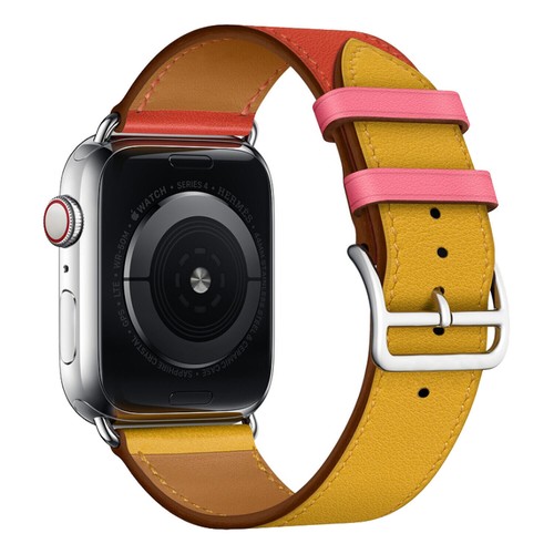 Strap For Apple Watch Band Genuine Leather Hermes Ultra 9 8 7 38 42 44 45 49 mm - Picture 30 of 36