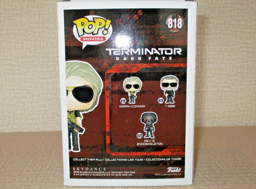 Funko Pop! Sarah Connor #818 Terminator Dark Fate POP! Movies Boxed Vinyl Figure - Picture 2 of 8