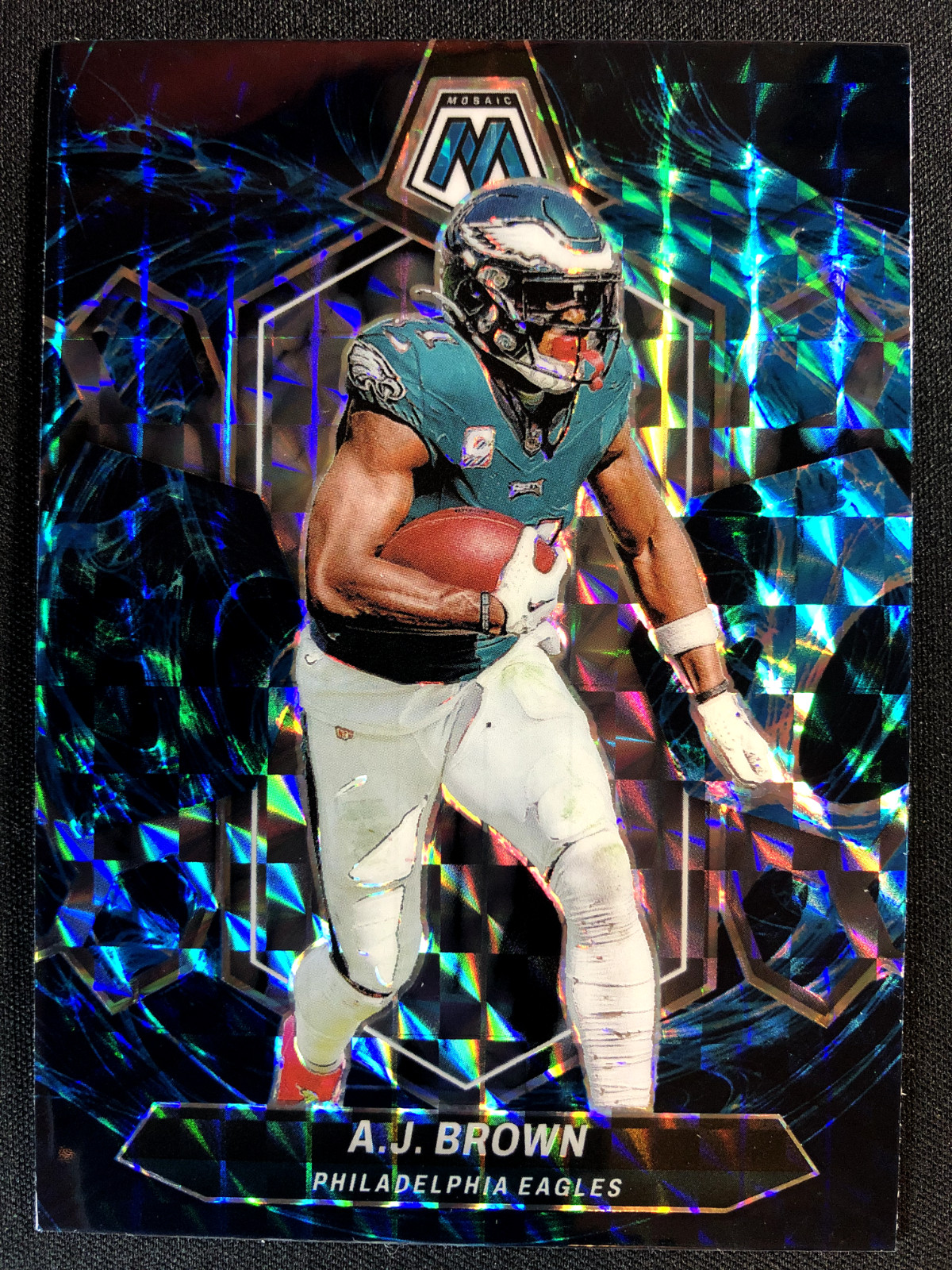 2024 Panini Mosaic A.J. Brown Genesis Case Hit  #178 Eagles