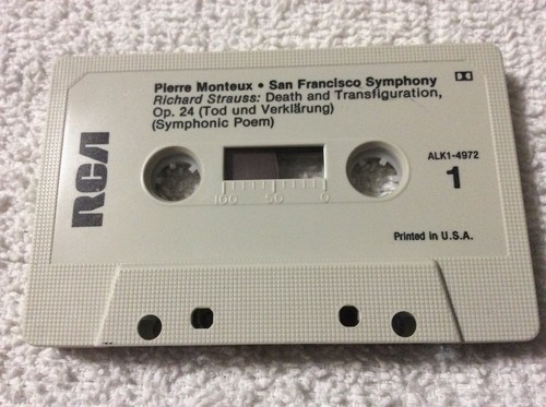 Pierre Monteux - SFSO, Richard Strauss: Death & Transfiguration, Wagner Cassette - Picture 3 of 5