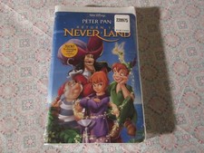VHS   Disney   Peter Pan Return To Never Land    New  Sealed