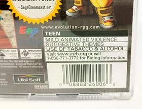 Evolution: The World of Sacred Device CIB Complete (Sega Dreamcast, 1999) 19890