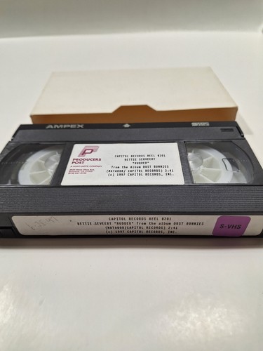 Bettie Serveert Rudder Capitol Records Media Promo VHS - Imagen 2 de 3