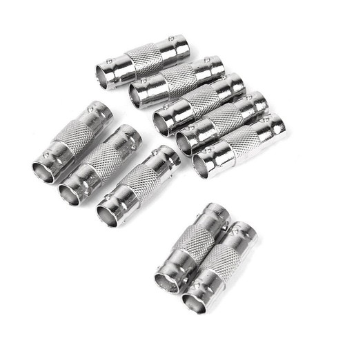 10 Pcs Jack Adapter Female Cable Converter Connector - Zdjęcie 3 z 6
