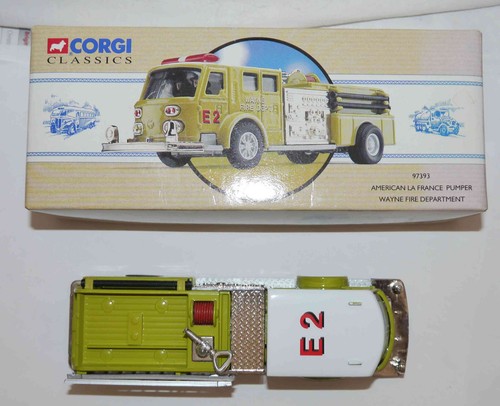 Jouet Corgi Classics American la France pumper Wayne Fire Dpt - Imagen 2 de 8