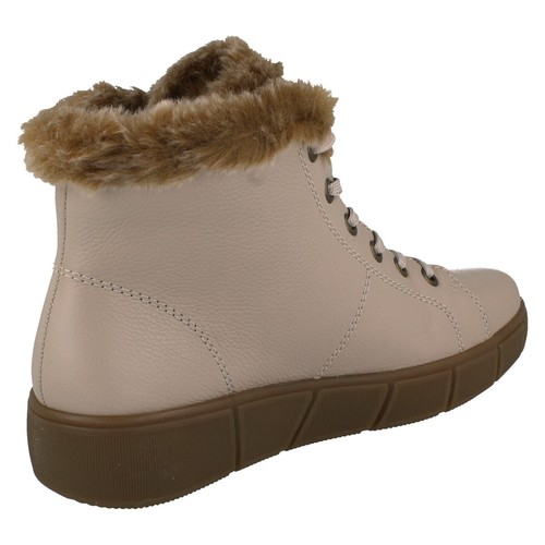 Ladies Remonte D1T72 Casual Ankle Boots With Warm Lining And Remonte Tex - Picture 5 of 18