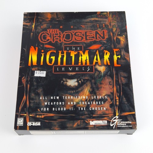 Juego PC: The Chosen The Nightmare Levels - CD-ROM de computadora Big Box embalaje original | EE. UU. - Imagen 6 de 13
