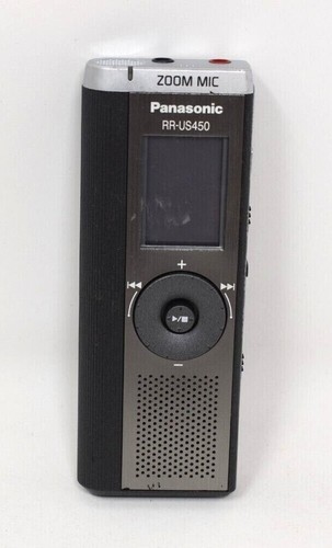 Panasonic RR-US450 Handheld IC Recorder 66 Hours with Voice Editing Software - Bild 5 von 7