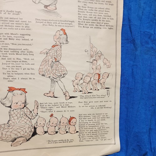 Vintage 1913 Kewpies Kutouts Druck Anzeige Frauen Home Companion Rosie O Neill - Bild 11 von 15