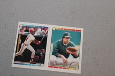 1989 Topps Album Sticker & Card Back Complete Finish Fill List Set Pick #121-315