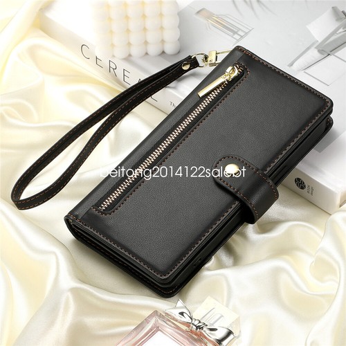 Zipper Wallet Case For Honor 400 200 90 Magic 7 X8B X6B X9C Leather Stand Cover - Picture 24 of 84