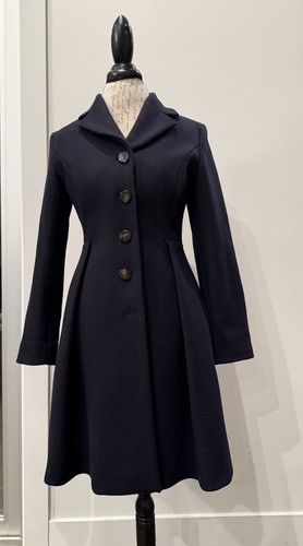 Max & Co Max Mara Elegant Black Women's wool coat size 4 Run Small