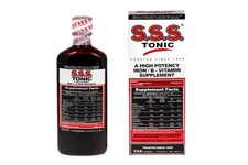S.S.S. Tonic - 10 oz. Liquid High Potency Iron & B-Vitamin Supplement
