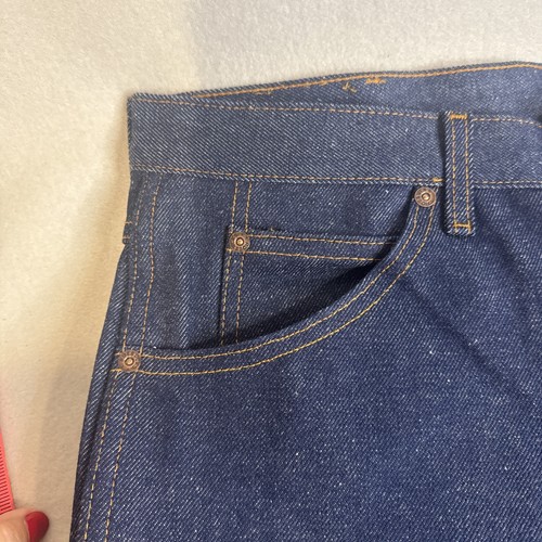 Vintage Sears Roebuck Mens Jeans 38x34 100% Cotton GENUINE ROEBUCKS Boot Cut NWT - Imagen 9 de 10