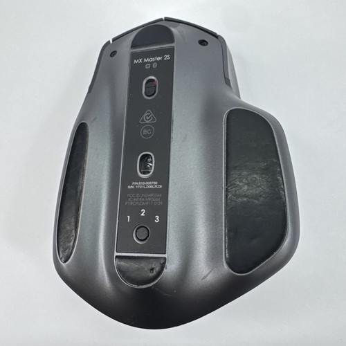 Logitech MX Master 2S Graphite Wireless Laser Mouse Bluetooth Only - NO Dongle - Picture 3 of 5